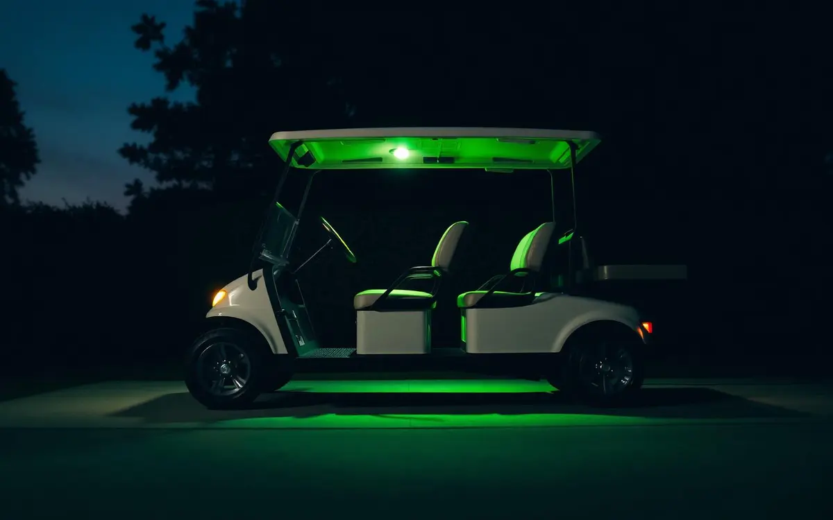 Premium electric golf cart