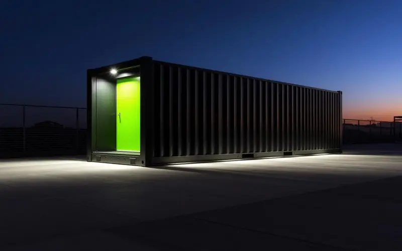 Modern shipping container